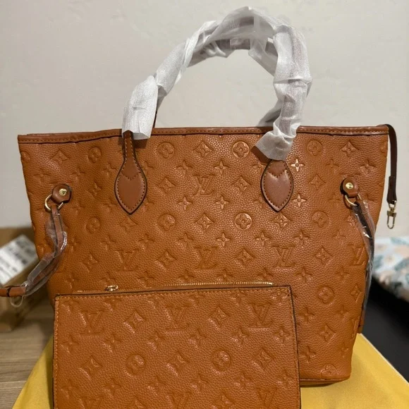 Brown Tote Bag - Picture 1 of 2